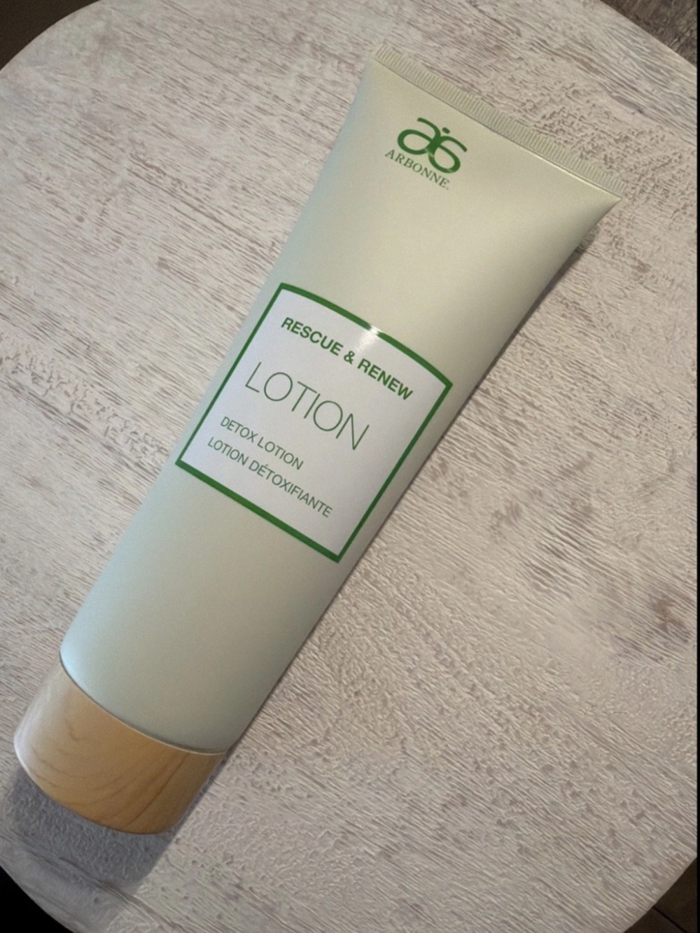 Arbonne Rescue & Renew Detox Lotion New Sealed 8 Oz